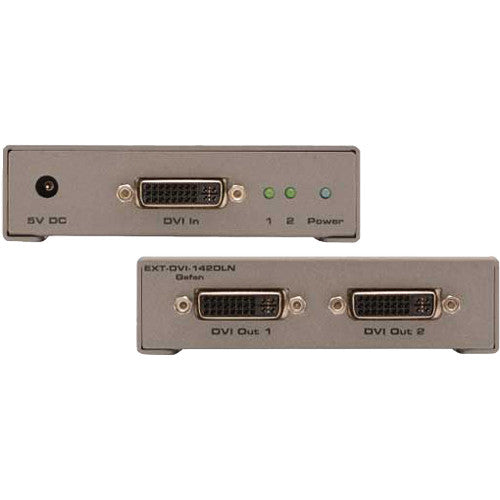 Gefen 1 x 2 Amplificador de Distribución DVI Resolución 3840x2400 Dual-Link