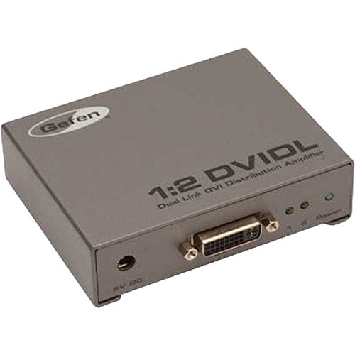 Gefen 1 x 2 Amplificador de Distribución DVI Resolución 3840x2400 Dual-Link