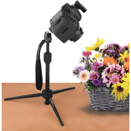Oben TT-300 Trípode de Mesa 17.3" Altura y Soporte para Smartphone