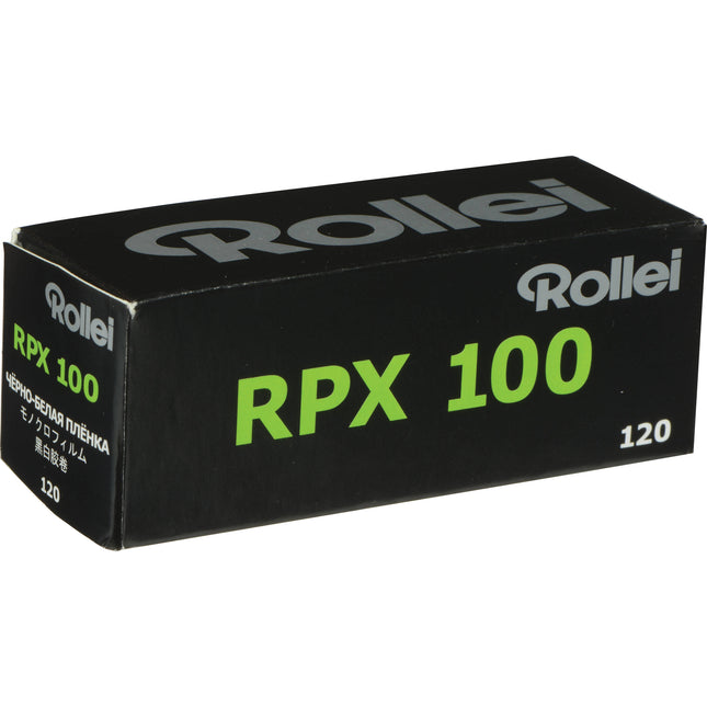 Rollei RPX 100 Película Negativa Blanco y Negro 120 ISO 100 Alta Nitidez