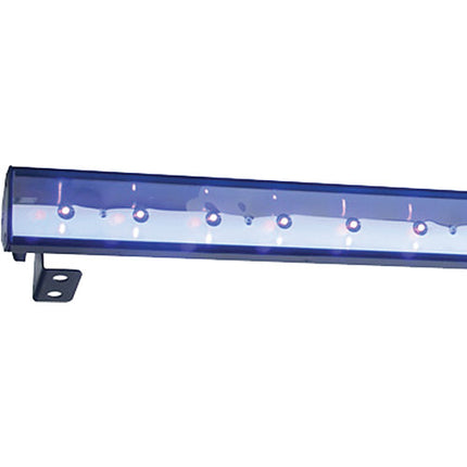 American DJ Eco UV Bar Plus IR Luz LED Ultravioleta 18 x 3W 120º haz con control remoto IR