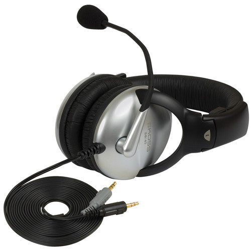 Koss SB45 Auriculares Multimedia Con Tecnología De Voz Clara Y Almohadillas De Cuero