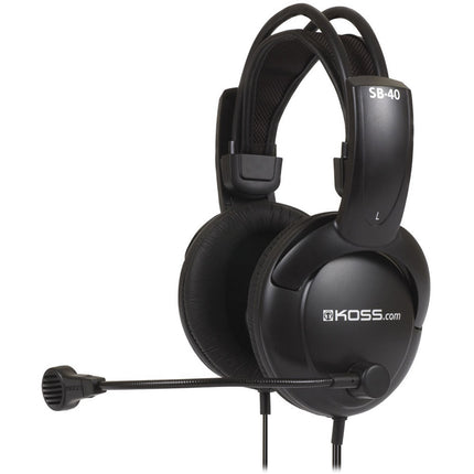 Auriculares Koss SB40 con Micrófono Antiruido Respuesta 20 Hz-20 kHz