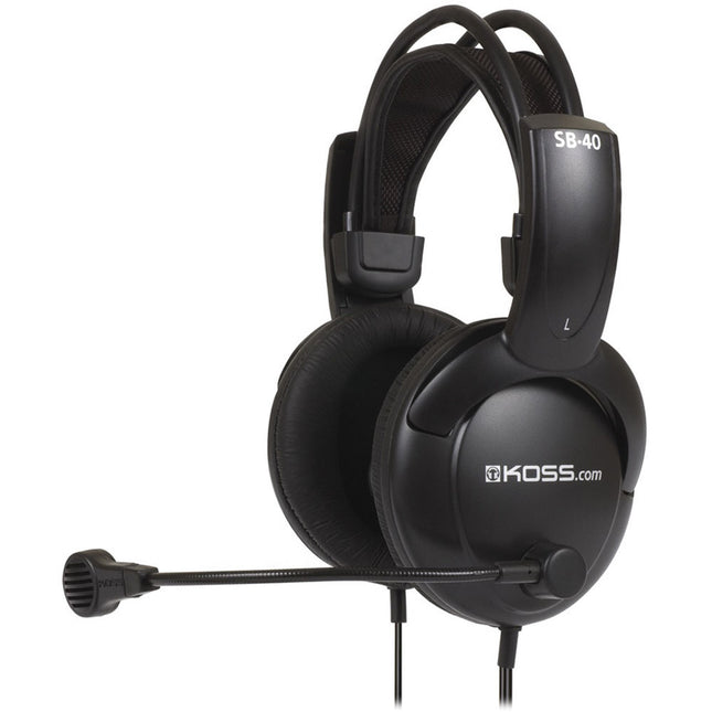 Auriculares Koss SB40 con Micrófono Antiruido Respuesta 20 Hz-20 kHz