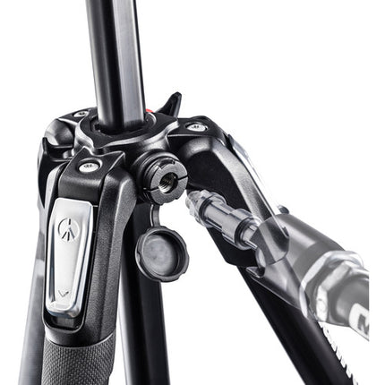 Manfrotto MT190X3 Trípode de Aluminio con Cabezal Esférico 322RC2