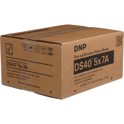 DNP Pack de Papel y Cinta para Impresora DS40 5x7 460 impresiones
