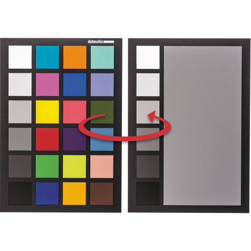 Datacolor SpyderCHECKR 24 Cartucho de Color con 24 Parche de Color y 6 Parche de Gris