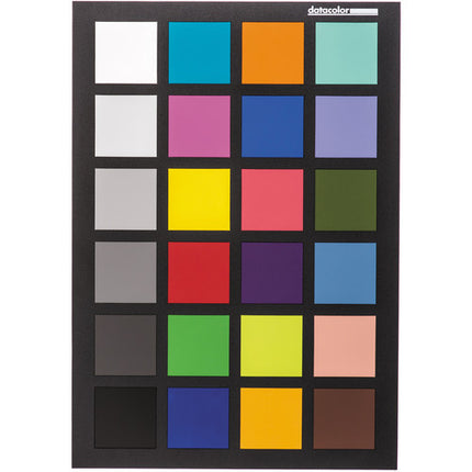 Datacolor SpyderCHECKR 24 Cartucho de Color con 24 Parche de Color y 6 Parche de Gris