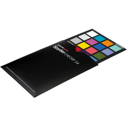 Datacolor SpyderCHECKR 24 Cartucho de Color con 24 Parche de Color y 6 Parche de Gris