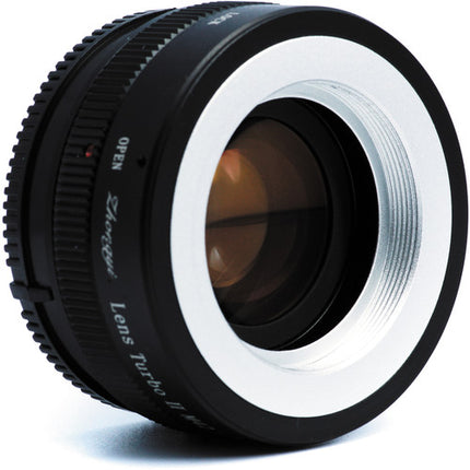 Mitakon Zhongyi Adaptador de Lente M42 a Sony E Montura Turbo Mark II 0.726x Apertura Manual