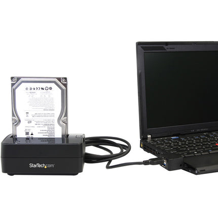 StarTech Docking Station USB 3.0 a SATA para HDD 2.5"/3.5" 5 Gb/s 15,000 ciclos