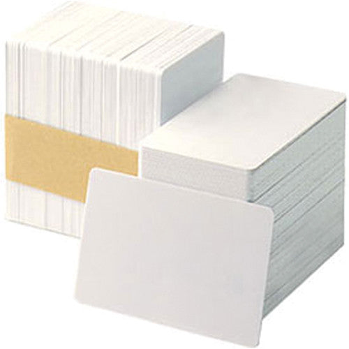 Entrust 803094-001 Tarjetas Gráficas PVC Blanco CR-80 Tamaño Estándar 30 mil 500 Pack