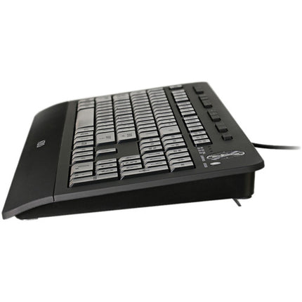 AZIO KB506 Vision Teclado USB Retroiluminado Cinco Colores Ajustable