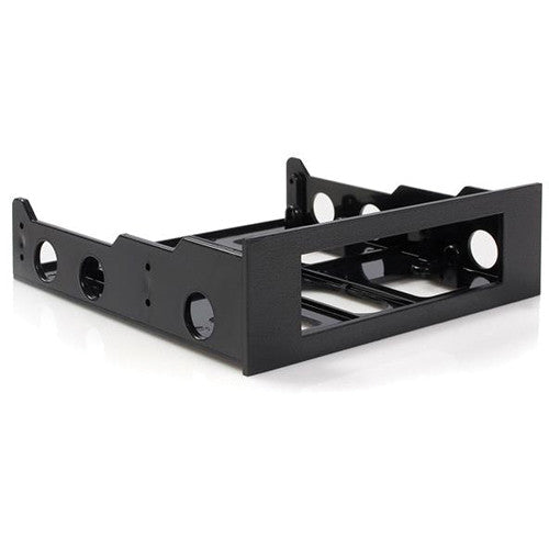 StarTech Adaptador de bahía frontal 3.5" a 5.25" con bezel plástico abierto