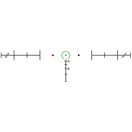 Trijicon 4x32 ACOG Visor Rifle Iluminado LED Retículo Verde BDC 1.5 Pulgadas Eye Relief