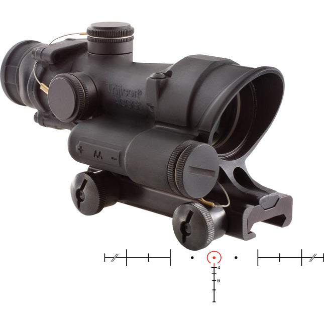 Trijicon 4x32 ACOG Telescopio Rifle Nitrogenado 1.5 Pulgadas Ocular