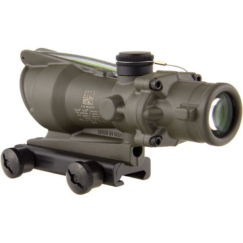 Trijicon 4x32 ACOG Mira para Rifle Cerakote Verde Crosshair Verde