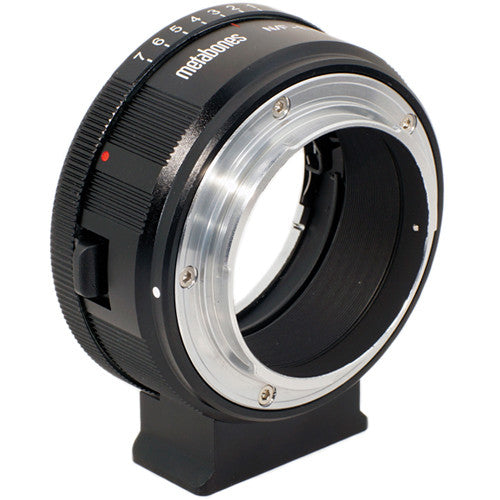 Adaptador Metabones para Montura de Lentes Nikon G a Sony NEX Negro Mate