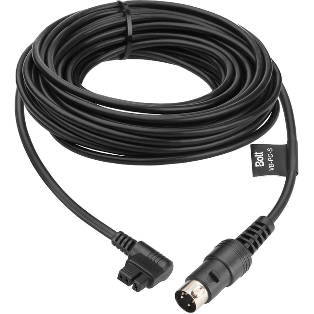 Cable de extensión de alimentación Bolt 15 pies para flashes VB-Series con garantía de 1 año