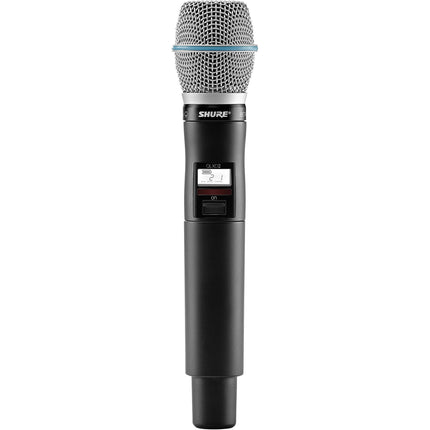 Shure QLXD2/B87A Micrófono inalámbrico digital Beta 87A 2560 frecuencias 9h batería