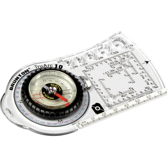 Brunton TruArc 10 Brújula Global con Escalas Reversibles y Resistente al Agua