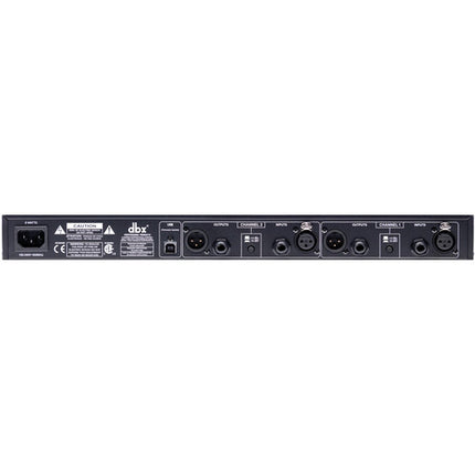 dbx AFS2 Procesador Avanzado Supresión de Feedback Doble Canal 24 Filtros Programables
