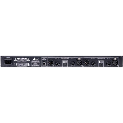 dbx AFS2 Procesador Avanzado Supresión de Feedback Doble Canal 24 Filtros Programables