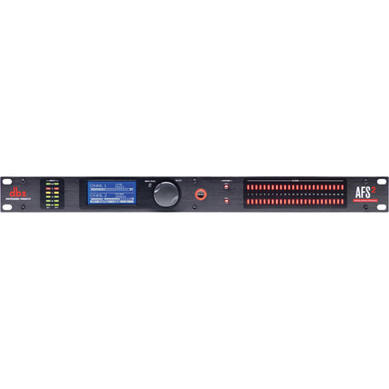 dbx AFS2 Procesador Avanzado Supresión de Feedback Doble Canal 24 Filtros Programables