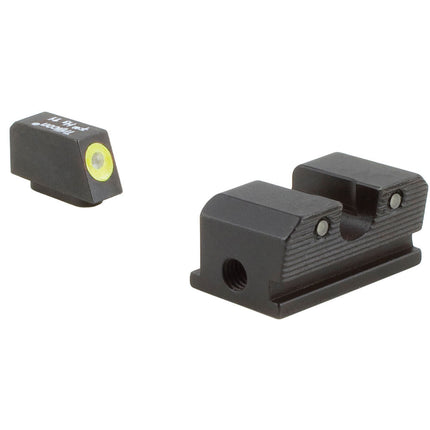 Trijicon HD Juego de Miras Nocturnas para Pistola Walther P99 PPQ Disco Frontal Amarillo U-Notch Verde