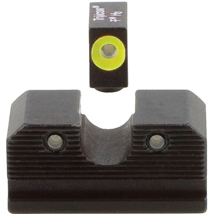 Trijicon HD Juego de Miras Nocturnas para Pistola Walther P99 PPQ Disco Frontal Amarillo U-Notch Verde
