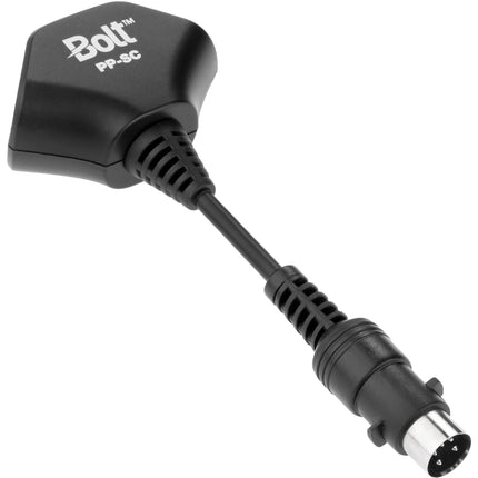 Cable divisor Bolt PP-SC para fuentes de energía con puerto HV 4 pines para dos flashes