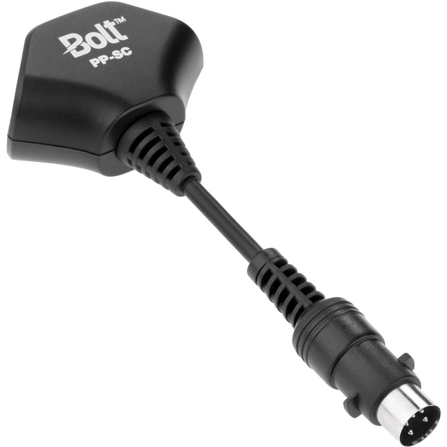 Cable divisor Bolt PP-SC para fuentes de energía con puerto HV 4 pines para dos flashes