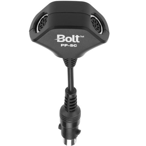 Cable divisor Bolt PP-SC para fuentes de energía con puerto HV 4 pines para dos flashes