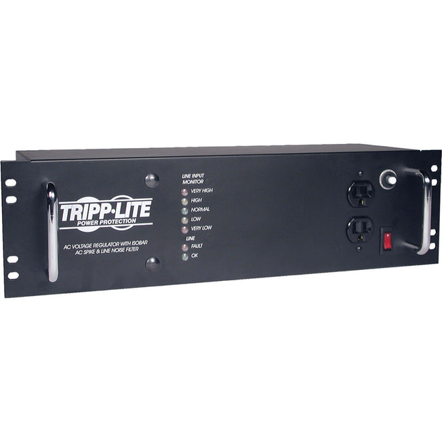 Tripp Lite LCR2400 Regulador Automático de Voltaje AC 2400W con Protección contra Sobretensiones