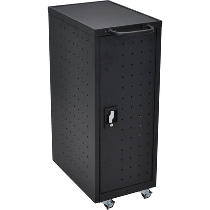 Luxor LLTP12-B Carro de carga para 12 tablets y laptops con ruedas y cerradura