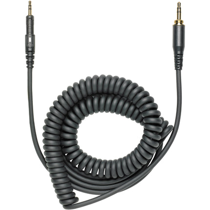 Audio-Technica HP-CC Cable para Auriculares ATH-M40x y ATH-M50x 3.5mm Negro Enrollado