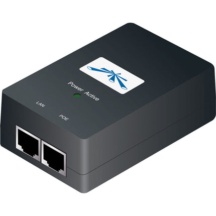 Ubiquiti Adaptador PoE 48V 24W para Dispositivos PoE con Cable de Poder