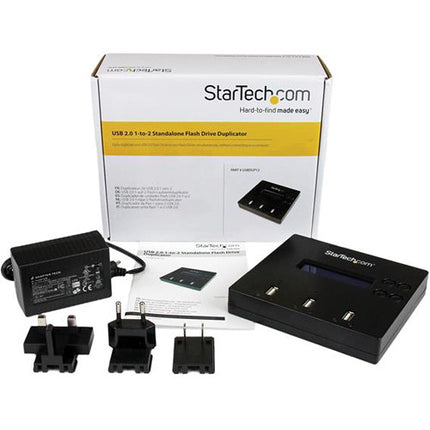 StarTech 1:2 Duplicador y Borrador USB 2.0 con 64 MB Buffer 1.5 GBmin