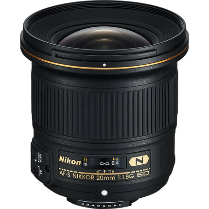Nikon AF-S NIKKOR 20mm f/1.8G ED Lente Gran Angular F-Mount FX