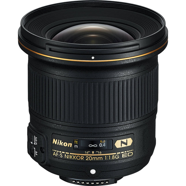 Nikon AF-S NIKKOR 20mm f/1.8G ED Lente Gran Angular F-Mount FX