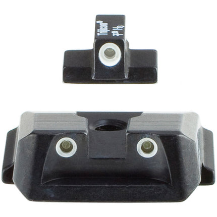 Trijicon Bright & Tough Mira Nocturna para Smith & Wesson Shield .40/9mm con lámparas de tritio y cuerpo metálico duradero