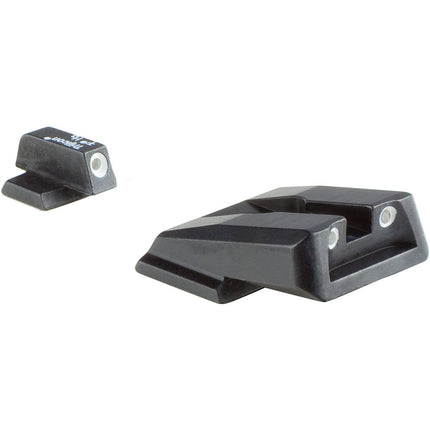 Trijicon Bright & Tough Mira Nocturna para Smith & Wesson Shield .40/9mm con lámparas de tritio y cuerpo metálico duradero