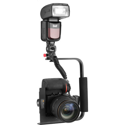 Vello Speedy Soporte Giratorio para Flash con Cable TTL de 3 Pies para Nikon