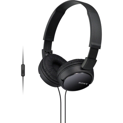 Sony MDR-ZX110AP Auriculares On-Ear con Micrófono 30mm 12Hz-22kHz Negro