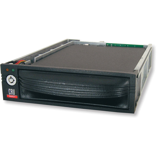 CRU-DataPort DataPort 10 Bastidor 3.5" SAS SATA 6 Gb/s Negro con Llaves de Seguridad