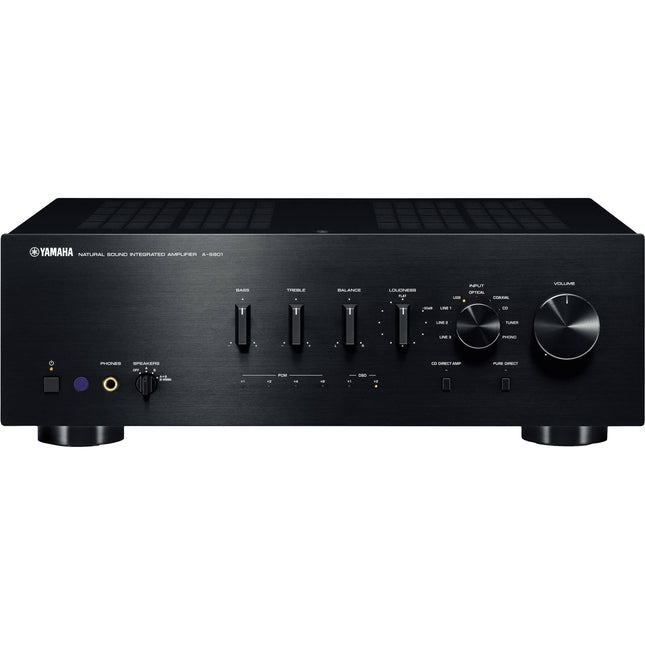 Yamaha A-S801 Amplificador Integrado 120W 32-Bit DAC Negro