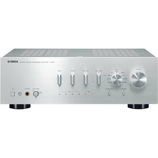 Yamaha A-S801 Amplificador Integrado 120W x 2 DAC ESS Sabre Plata con Mando