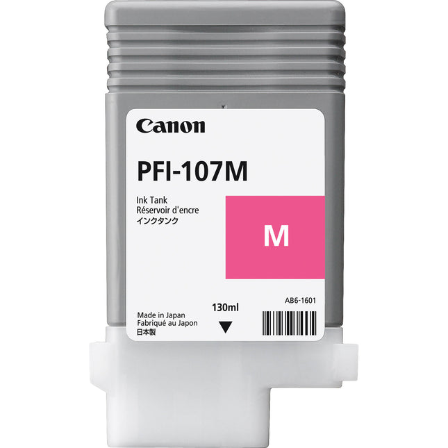 Cartucho de Tinta Magneta Canon PFI-107M 130mL para iPF680 iPF780