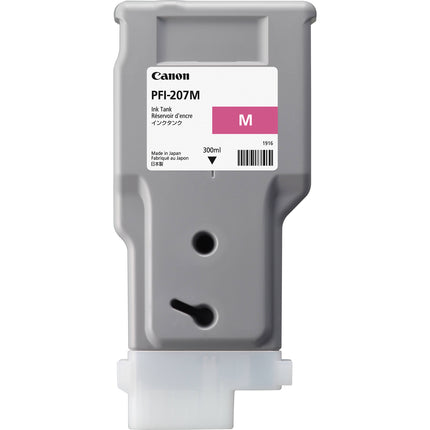 Canon PFI-207M Cartucho Tinta Magenta 300mL para iPF680 iPF785