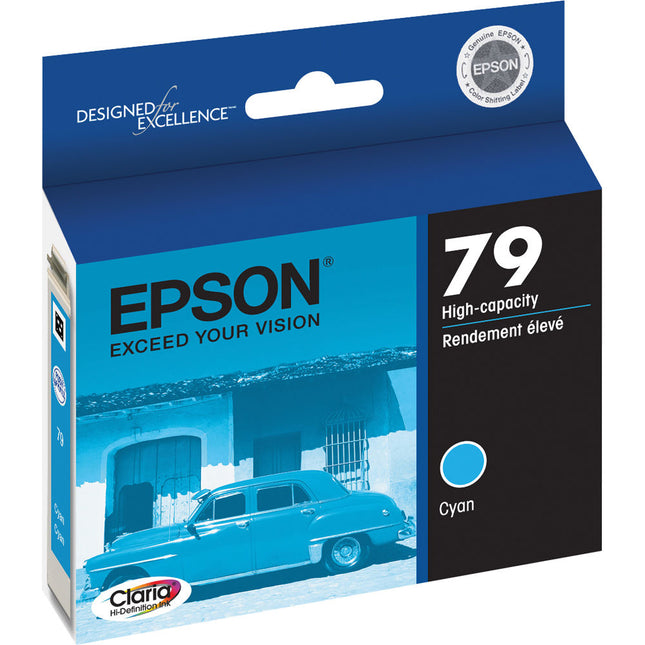Cartucho de Tinta Cyan Epson 79 para Impresoras Stylus 1400 y Artisan 1430